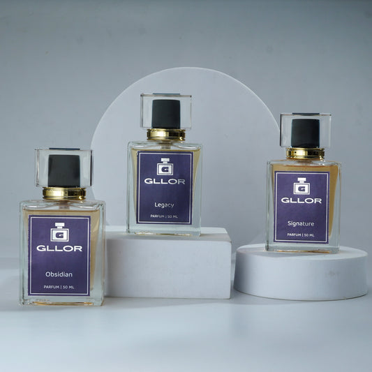 GLLOR Trilogy Collection | Combo Of 3 | 50ml x 3 - Parfum | Unisex Luxury Gift