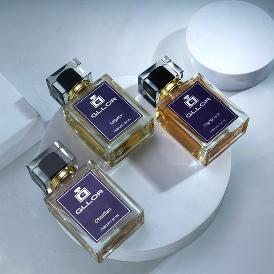 GLLOR Trilogy Collection | Combo Of 3 | 50ml x 3 - Parfum | Unisex Luxury Gift